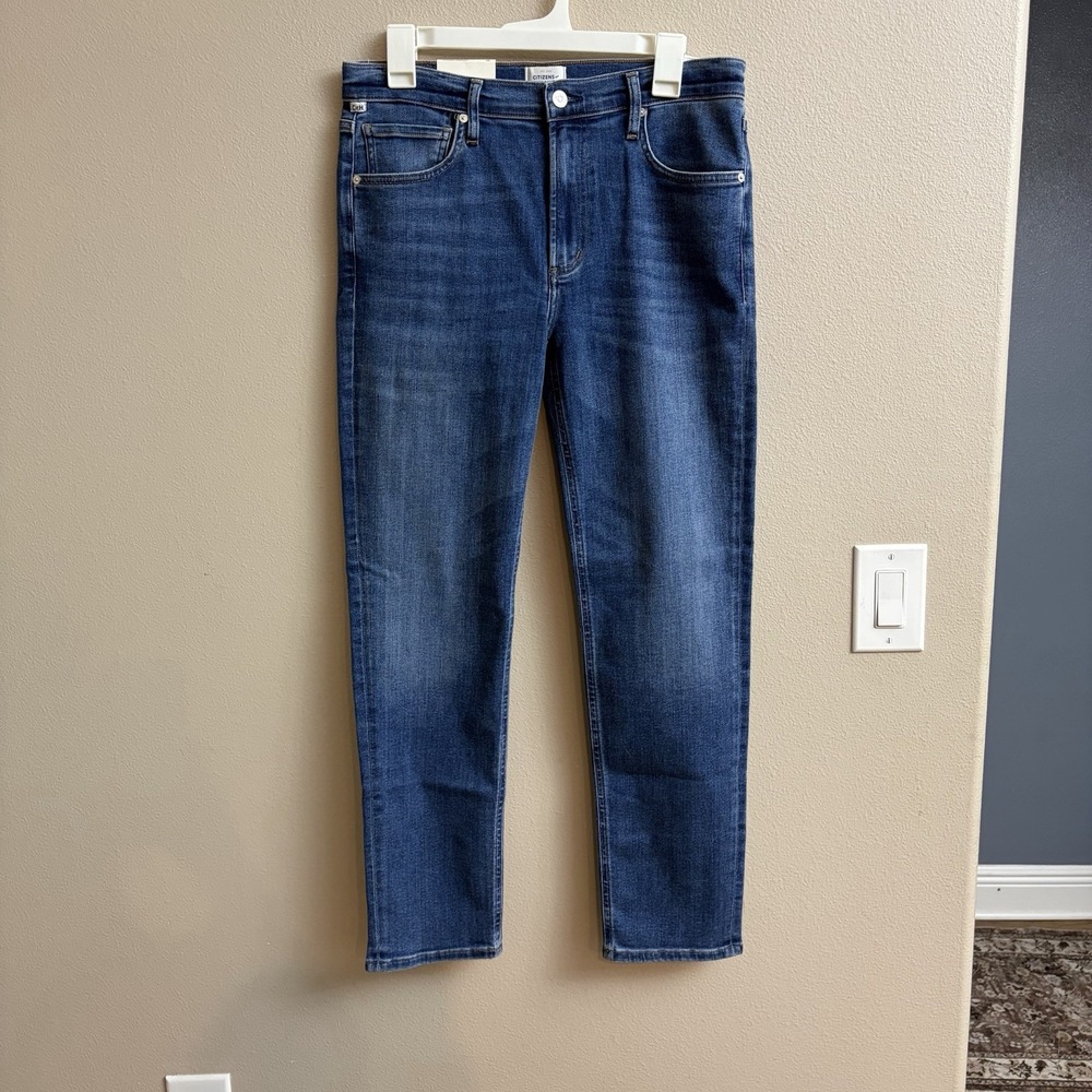 Citizens of Humanity Isola Slim 29 Ambry Blue Straight Leg High Rise Jeans